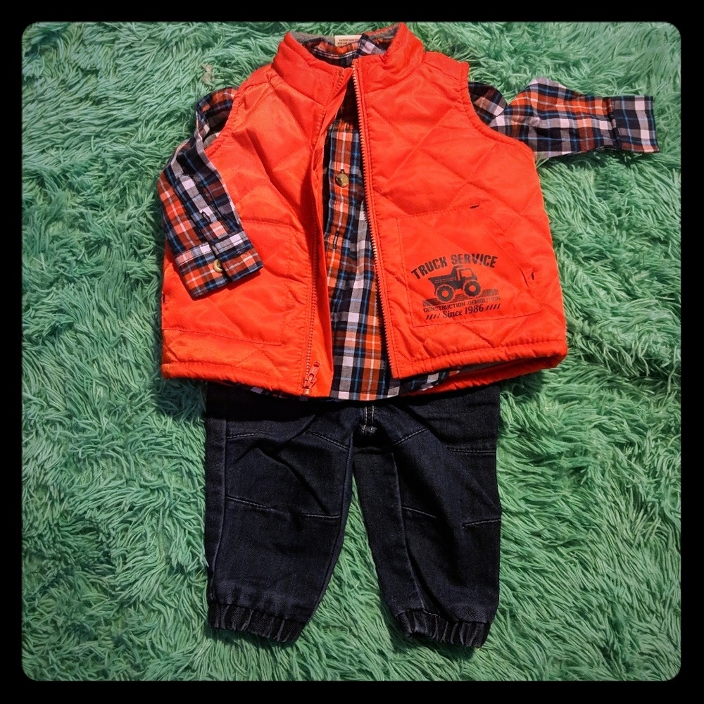 3-6 month baby boy outfit! SUPER CUTE!!!